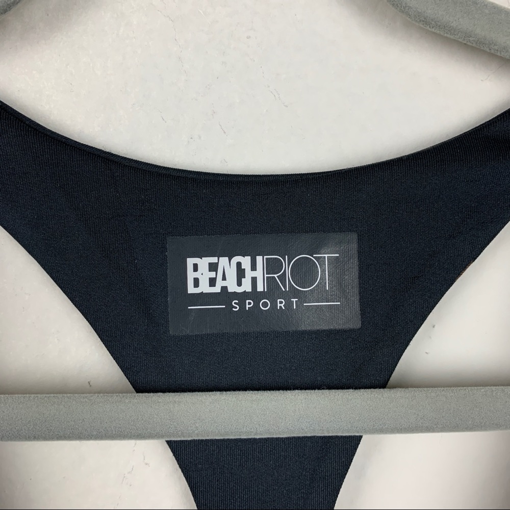 BEACH RIOT Polka Dot Twist Top Sports Bra - Picture 7 of 10